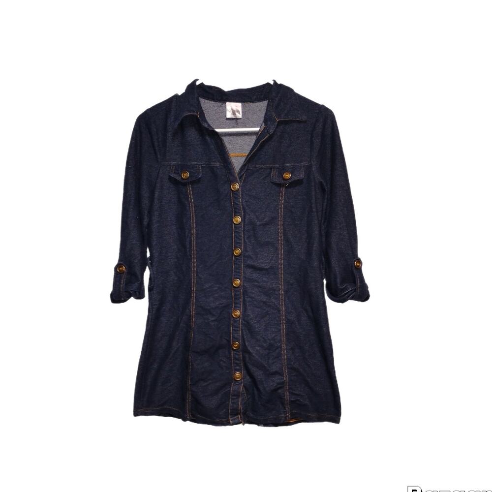 Bongo Women's Button Up Shirt Size Large